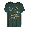 Angler Fischer Design mit Fischarten T-Shirt