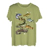 Angler Fischer Design mit Fischarten T-Shirt