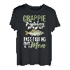 Herren Crappie Angelköder, Köder, Angelköder, Rutenfische T-Shirt