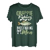 Herren Crappie Angelköder, Köder, Angelköder, Rutenfische T-Shirt