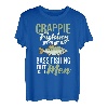 Herren Crappie Angelköder, Köder, Angelköder, Rutenfische T-Shirt