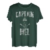 Herren Lustiges personalisiertes Bootsshirt Vorname Captain Mel T-Shirt