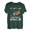 Immer mit der Ruhe ich bin am angeln Hecht Mann Carp Fishing T-Shirt