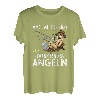 Immer mit der Ruhe ich bin am angeln Hecht Mann Carp Fishing T-Shirt
