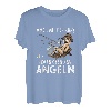 Immer mit der Ruhe ich bin am angeln Hecht Mann Carp Fishing T-Shirt