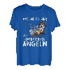 Immer mit der Ruhe ich bin am angeln Hecht Mann Carp Fishing T-Shirt