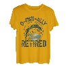 Herren O-Fish-Ally Retired Fisherman 2024 Barschangeln Ruhestand T-Shirt