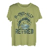 Herren O-Fish-Ally Retired Fisherman 2024 Barschangeln Ruhestand T-Shirt