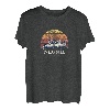 Negril Jamaica Vintage Bootfahren 70er Jahre Retro Boot Design T-Shirt