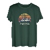Negril Jamaica Vintage Bootfahren 70er Jahre Retro Boot Design T-Shirt