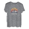 Negril Jamaica Vintage Bootfahren 70er Jahre Retro Boot Design T-Shirt