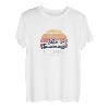Negril Jamaica Vintage Bootfahren 70er Jahre Retro Boot Design T-Shirt