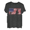 Amerikanische Flagge fihsing Fisherman T-Shirt