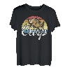 Angeln Karpfen Motiv für Karpfenangler Retro Vintage Fisch T-Shirt
