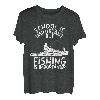 Die Schule ist wichtig, aber das Angeln ist wichtig T-Shirt