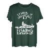 Die Schule ist wichtig, aber das Angeln ist wichtig T-Shirt