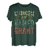 Lustiger personalisierter Name Shirt Kings Are Named Grant T-Shirt