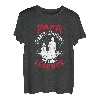 Herren Angler Papa der Mann der Mythos die Angel Legende Vatertag T-Shirt