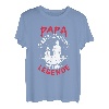 Herren Angler Papa der Mann der Mythos die Angel Legende Vatertag T-Shirt