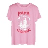 Herren Angler Papa der Mann der Mythos die Angel Legende Vatertag T-Shirt