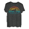 Killarney Lake, Nord-Wisconsin, Sonnenuntergang, Loon T-Shirt