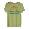 Killarney Lake, Nord-Wisconsin, Sonnenuntergang, Loon T-Shirt