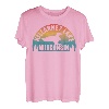 Killarney Lake, Nord-Wisconsin, Sonnenuntergang, Loon T-Shirt