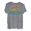 Killarney Lake, Nord-Wisconsin, Sonnenuntergang, Loon T-Shirt
