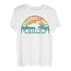 Killarney Lake, Nord-Wisconsin, Sonnenuntergang, Loon T-Shirt
