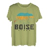 Boise Idaho Bear Grizzly Pride im Freien, Vintage-Stil T-Shirt