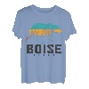 Boise Idaho Bear Grizzly Pride im Freien, Vintage-Stil T-Shirt