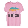 Boise Idaho Bear Grizzly Pride im Freien, Vintage-Stil T-Shirt