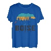 Boise Idaho Bear Grizzly Pride im Freien, Vintage-Stil T-Shirt