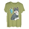 Katze Hapfox Angeln T-Shirt