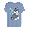 Katze Hapfox Angeln T-Shirt
