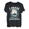 Ich fische, also mag ich Choke People Fisherman Funny T-Shirt