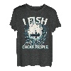 Ich fische, also mag ich Choke People Fisherman Funny T-Shirt
