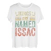 Lustiger personalisierter Name Shirt Kings Are Named Issac T-Shirt