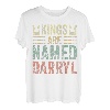Kings Are Named Darryl Shirt Lustiger Personalisierter Name T-Shirt