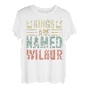 Kings Are Named Wilbur Shirt Lustiger Personalisierter Name T-Shirt