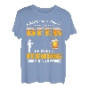 Herren Ein Mann kann nicht allein auf Bier überleben T-Shirt