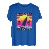 Long Beach Retro 80er Jahre Stil Souvenir Strand T-Shirt