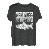 Angeln Angler Herren Lustig & Fischer Fischen Damen, Fisch T-Shirt