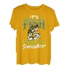 Lustig Es ist Fish O' Clock Somewhere Funny Fisherman T-Shirt