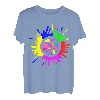 Fröhliches Holi-Festival der Farbe, feiern Sie dieses hinduistische Festival T-Shirt