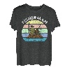 Vater Angler Kinder Vatertag Sohn Töchter Papa Angeln T-Shirt