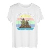 Vater Angler Kinder Vatertag Sohn Töchter Papa Angeln T-Shirt