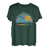 Coronado Island CA California Souvenir Palme Surfer T-Shirt