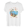 Retro Halbmond Bay Souvenir - Vintage Strand Urlaub T-Shirt