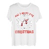 Herren Ugly Christmas Shirt für Männer Papa Jäger Jagd Hirsch Liebhaber T-Shirt